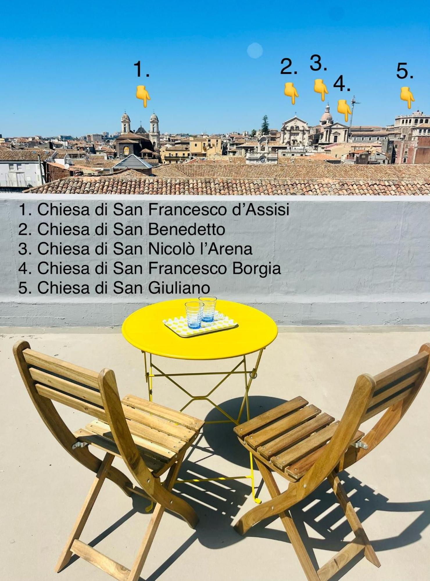 Apartament La Terrazza Di Sant'Agata Katania Zewnętrze zdjęcie